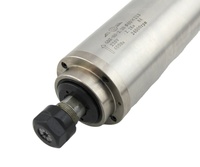 Moteur de broche CNC CHANGSHENG GDZ80-2.2B 80mm 2200W ER20 400Hz à refroidissement par eau pour machine de fraisage 24000 tr/min avec variateur de fréquence (VFD)