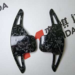 Estensione Leva del Cambio al Volante in Fibra di Carbonio Forgiata per BMW Serie 1 2 3 4 5 6 7 X1 X3 X4 X5 Nero Lucido - Product Image 6