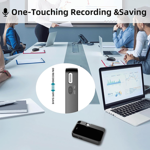 Enregistreur vocal numérique professionnel miniature activé par la voix, stylo <span class=keywords><strong>dictaphone</strong></span> HD 16 Go, lecteur MP3, produit de sécurité et de protection - Product Image 6