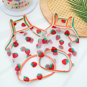 Nuevo chaleco transpirable con protección solar y antidesprendimiento de pelo para mascotas 2026, camiseta sin mangas de verano para perros pequeños tipo oso de peluche - Product Image 2