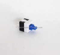 Interrupteur autobloquant 8X8MM/interrupteur à bouton/interrupteur à bouton bleu blanc noir 6 broches
