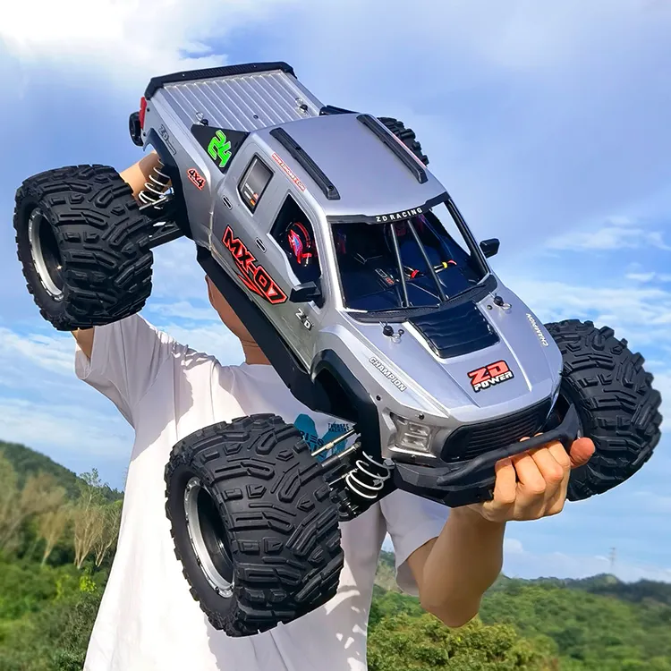 Remote Control Toy Zd Racing Rockrt-Rc 1/7 Scale 8S 4Wd Brushless Electric Off-Road Monster Truck 80Km/H