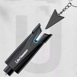 <span class=keywords><strong>Kit</strong></span> d'outils d'urgence pour femmes auto-défense brise-vitre marteau <span class=keywords><strong>de</strong></span> sécurité <span class=keywords><strong>de</strong></span> voiture porte-clés outil <span class=keywords><strong>de</strong></span> sauvetage avec coupe-ceinture <span class=keywords><strong>de</strong></span> sécurité - Product Image 2