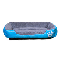W146 Vente en gros Lit de canapé pour chien respirant personnalisé, double usage, double face, lits et accessoires pour animaux de compagnie, grand lit rectangulaire pour chiens et chats