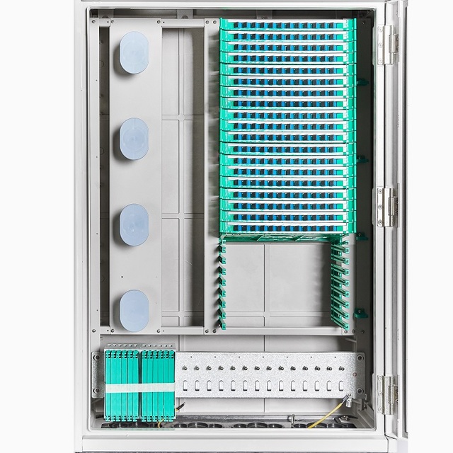 SMC Outdoor Fiber Distribution Cabinet SC/LC Connectors 72-576 Ports G652D Fiber for FTTX HUAMAI GXF5-67