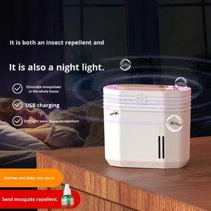 Nouveau Répulsif Moustiques Domestique en Gros avec Minuteur Rechargeable, Utilisation Intérieure, Non Toxique, Purification par Ions Négatifs, Inodore - Product Image 3