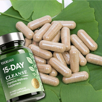 Nettoyant Intestinal Naturel à Marque Privée pour Homme et Femme – Soutien Digestif, Équilibre Intestinal, Amélioration de la Santé du Côlon – Cure de 15 Jours en Capsules