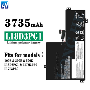 แบตเตอรี่แล็ปท็อป L17l3pb0 L17c3pg0 L18d3pg1สำหรับโน๊ตบุ๊ค11.4V 500e-81es Chromebook 1st /windows 2ND GEN - Product Image 3