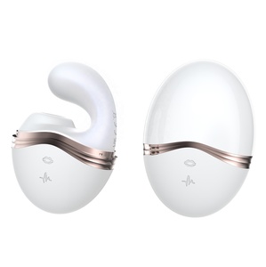 Vibratore a Doppia Stimolazione con Funzione di Suzione, Vibrazione Clitoridea e del Punto G, Portatile e Discreto - Product Image 1