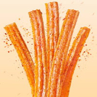 Snacks asiatiques très demandés : Bâtonnets épicés Weilong, grands bâtonnets épicés, snacks chinois au chili, végétariens, fast-food, snacks asiatiques