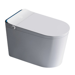 WC intelligent pour rénovation de maison ancienne, chauffage instantané, chasse d'eau entièrement automatique, séchage, couvercle à ouverture automatique télécommandé, silencieux - Product Image 5