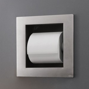Porta scopino da bagno con stelo ceaadesign elegante e pratico porta rotolo da toilette - Product Image 1