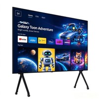 Televisi LED 32 55 65 75 Inch Android Opsional Smart LED TV OEM Google TV