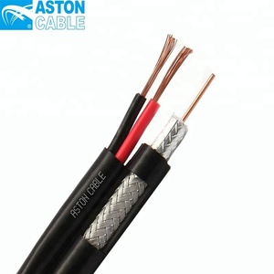 Câble de communication Aston RG59, câble coaxial CCTV 75 ohms <span class=keywords><strong>RG</strong></span> 59 avec <span class=keywords><strong>2</strong></span> câbles d'alimentation - Product Image 3
