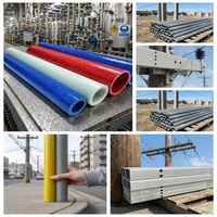 Korozyona Dayanıklı Delinilebilir FRP Fiberglas Profilleri, Enerji Endüstrisi Elektrik İzolasyon Destek Yapıları için
