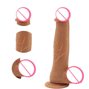 Consolador vibrador realista para mujer, Juguetes sexuales, calefacción, pene grande, Control remoto, vibradores telescópicos, estimulador femenino Anal - Product Image 3