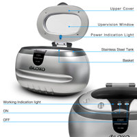 Rumah Diy Alat pintar baru portabel Mini Digital Ultrasound sikat gigi perhiasan ultrasonik pembersih