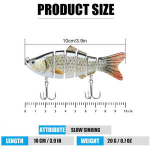 Ish-Juego de cebos para pesca deportiva, herramientas de pesca de plástico - Product Image 2