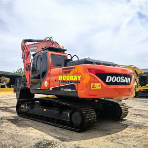 Excavatrice Doosan DX225LC d'occasion hautement efficace, 22 tonnes, modèle 2018 du Japon, moteur DL06 de 115 kW, capacité de la benne de 1,5 m³, à vendre - Product Image 3