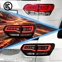 Nouveaux feux arrière LED en ABS pour Grand Cherokee WK2 2014-2021, clignotants améliorés, accessoires automobiles