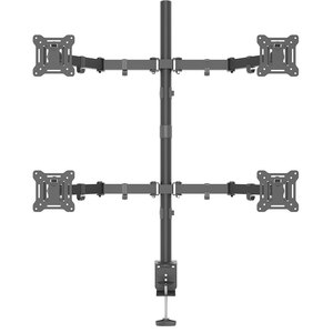 Vente directe d'usine <span class=keywords><strong>support</strong></span> de moniteur Quad à <span class=keywords><strong>double</strong></span> bras <span class=keywords><strong>support</strong></span> de montage mural rétractable <span class=keywords><strong>support</strong></span> de moniteur de bureau - Product Image 5