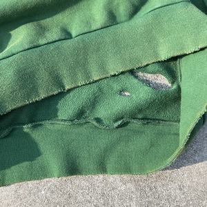 Sudadera con Capucha Estampada de Algodón Desgastado, Estilo Urbano, Personalizada, Gruesa, con Media Cremallera, Lavada al Ácido, Sudadera Extra Grande con Cierre de Cremallera - Product Image 5