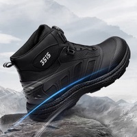 Bottes tactiques de course confortables en cuir véritable de style urbain pour hommes Fermeture à lacets Protection anti-perforation Nouvelle sortie