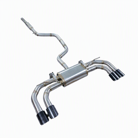 Kit de Escape Catback Premium OEM para Audi A3 8Y 2.0T (2021-2024), Tubo de Silenciador de Alto Rendimiento en Acero Inoxidable SS304, para Mejora de Sonido y Tuning
