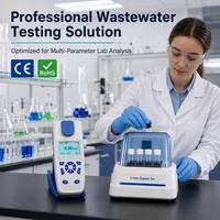 Analyseur portable de la qualité de l'eau TR-408H, testeur COD, NH3-N, TP, TN, SS pour la surveillance des eaux usées industrielles et les situations d'urgence