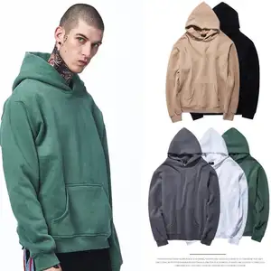 Nhà Máy Trung Quốc Áo Thun Mùa Đông Quần Áo Bán Buôn Tùy Chỉnh Pull Over Men Hoodie