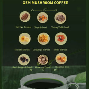 Café Instantáneo Orgánico de Champiñones de Tueste Oscuro, Delgado y de Alta Calidad, Mejor Energía para Adultos, Café de Champiñones - Product Image 4