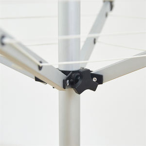 SANIPRO extérieur 4 bras en alliage d'aluminium <span class=keywords><strong>parapluie</strong></span> pliable étendoir à <span class=keywords><strong>linge</strong></span> autoportant rotatif pliable sèche-<span class=keywords><strong>linge</strong></span> - Product Image 5