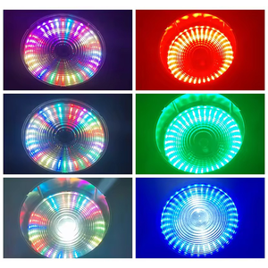 UNOXINE - Cabeza Móvil LED de Alta Potencia de 150 W, Color Blanco Cálido, Giratoria, para Conciertos, Teatro e Iluminación de Estudio - Product Image 2