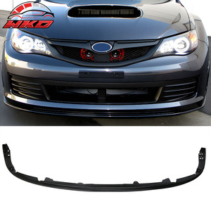 เหมาะสำหรับ Subaru Impreza WRX STI s ปี 2008-2010  ลิ้นกันชนหน้าสีดำเงา - Product Image 1