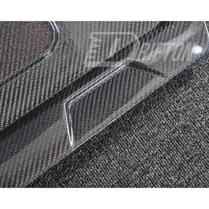 Cache-plaque d'immatriculation arrière en fibre de carbone Drifton pour Chevrolet Corvette C8 Stingray Z51 2020-2026 - Product Image 5
