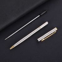 Nouveau Stylo Bille Métallique Professionnel 2026 – Qualité Supérieure, Idéal Cadeau Publicitaire, Personnalisable avec Logo pour Bureau et Promotion