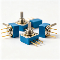 Résistance à valeur stable pour alimentation électrique 3296W-103LF 9,5x4,8mm 3/8" 0,5W