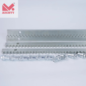 도매 아연 도금 M6 8x30 30 30x12 22x22 스틸 슬라이딩 게이트 랙 자동 도어 오퍼레이터 기어 랙 - Product Image 2