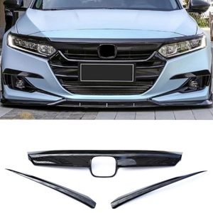 Parrilla Delantera Welta en Negro Brillante, Estilo Deportivo, Kit de Carrocería para Auto de Carreras con Enganche de Remolque para Accord 10.ª Generación 2022 - Product Image 1