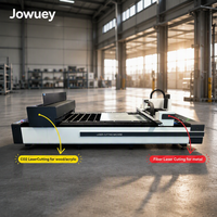 Machine de découpe et de gravure laser CO2 Jowuey 1325 à double tête, pour métaux et non-métaux, découpeuse laser mixte pour acrylique, bois, MDF, acier inoxydable