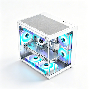 <span class=keywords><strong>PC</strong></span> Gamer de Alta Velocidad Personalizado al por Mayor con AMD R9 RTX 4080 Super, 64G, SSD de 2TB, Refrigeración Líquida RGB Blanca, Computadora de Escritorio - Product Image 3