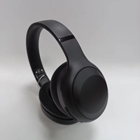 Casque audio sans fil BT supra-auriculaire hybride ANC à vente chaude, écouteurs de jeu, casques avec son stéréo haute fidélité, OEM ODM acceptable