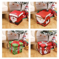 Vente directe en usine, tabouret de rangement imperméable de grande capacité pour enfants, coffre de rangement pliable, organisateur de jouets