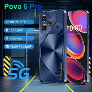 Découvrez le smartphone POVA 6 Pro 5G avec écran OLED de <span class=keywords><strong>7</strong></span>,3 pouces, 16 Go de RAM, 1 To de stockage, Android <span class=keywords><strong>14</strong></span> - Product Image 3