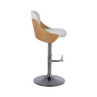 Tabouret de bar européen moderne Chaise à dossier pivotant simple et élégante pour salle à manger pour la réception et la caisse