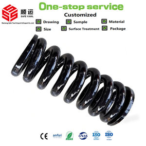 自動車製造用大型工業用コイル圧縮スプリングメーカー直販 - Product Image 1