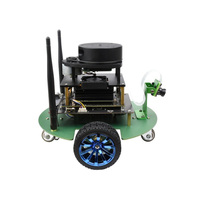 Kit d'accessoires JetBot version professionnelle ROS AI avec deux contrôleurs, robot IA, cartographie LiDAR, traitement de vision, robot IA ROS