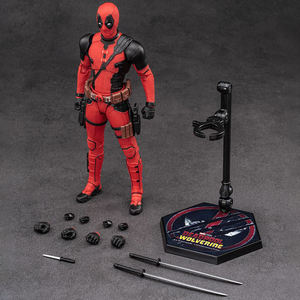 ZD Toys Figuras de Acción Originales de la Película <span class=keywords><strong>Deadpool</strong></span> 3, <span class=keywords><strong>Deadpool</strong></span> de 7 Pulgadas (18 cm), Escala <span class=keywords><strong>1</strong></span>/10, Articulaciones Móviles - Product Image 2