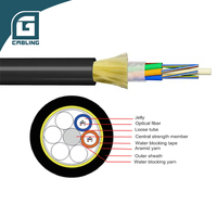 Gcabling Fibre 2 4 6 12 Core GYXTW Mini ADSS Cable G652D Gyxtw-6b1 24 36 48 Core 4km Outdoor Single Mode Fiber Optic Adss Cable