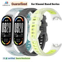 Bracelets de remplacement en silicone souple transparents pour Xiaomi Smart Band 10, bracelet pour Xiaomi Band 9 8